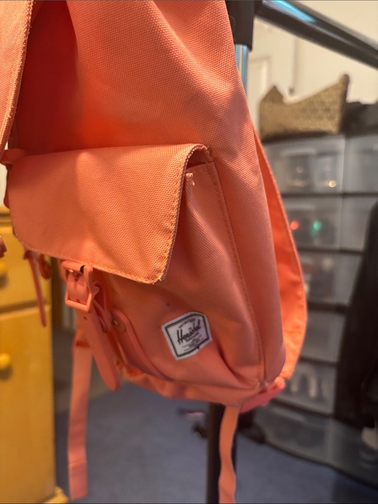 Herschel Supply Company Accessories - Herschel Supply Company Orange Canvas Flap Backpack